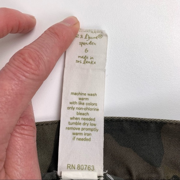 LONDON Jeans Camouflage Straight Leg size 6 - Picture 2 of 8